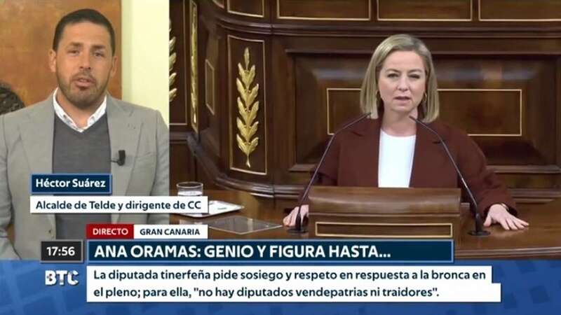 Héctor Suárez participó esta tarde en el programa BTC de la Televisión Canaria (Foto TA)